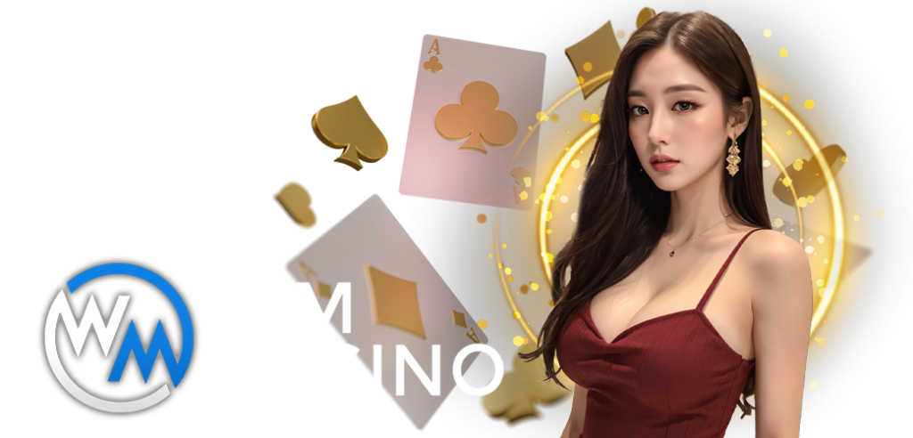 WM-Casino / สาวชุดสีเลือดหมู png / hotwin888